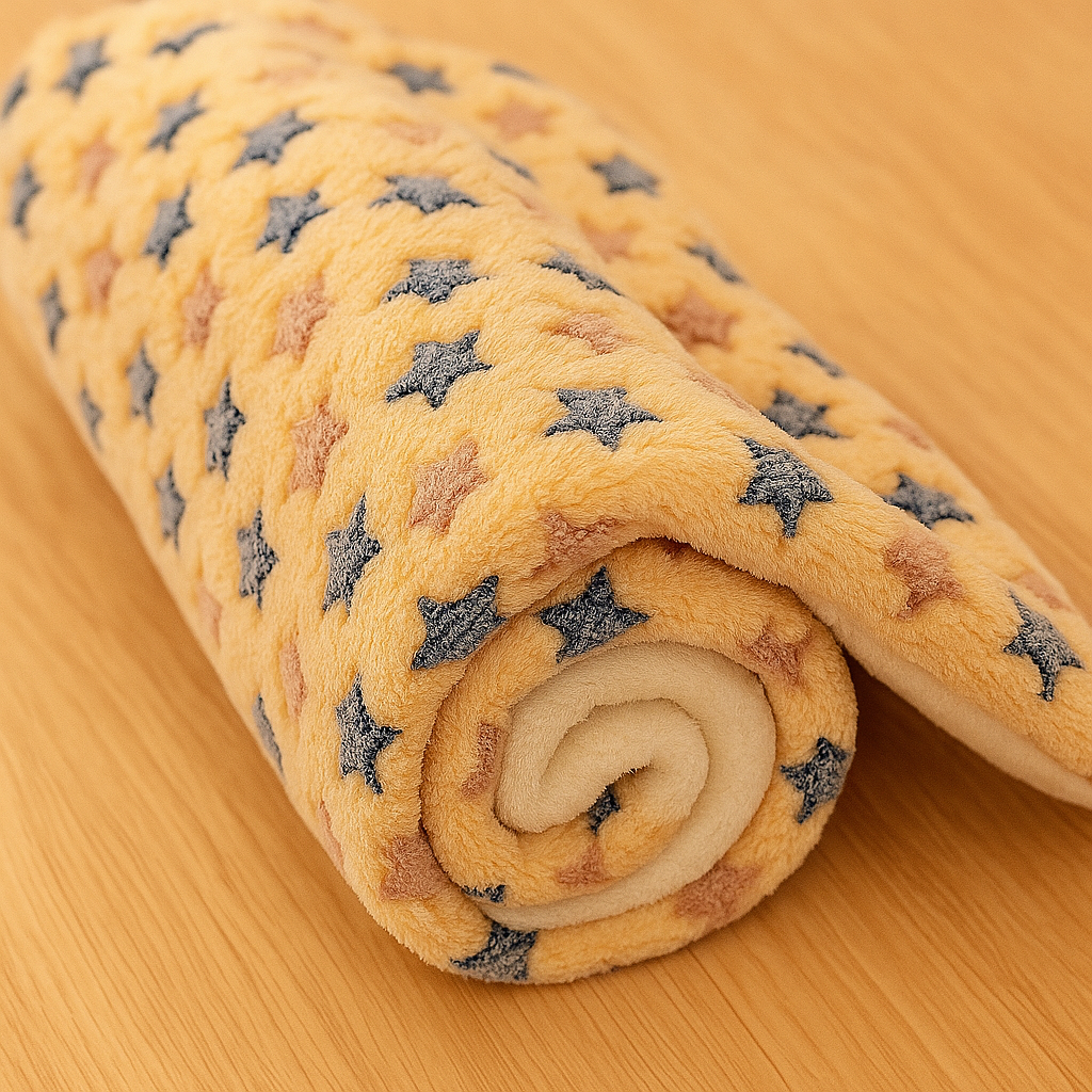 Tapis pour chien en flanelle ultra-moelleux – Coussin de couchage épais pour chiens et chats, confort hiver