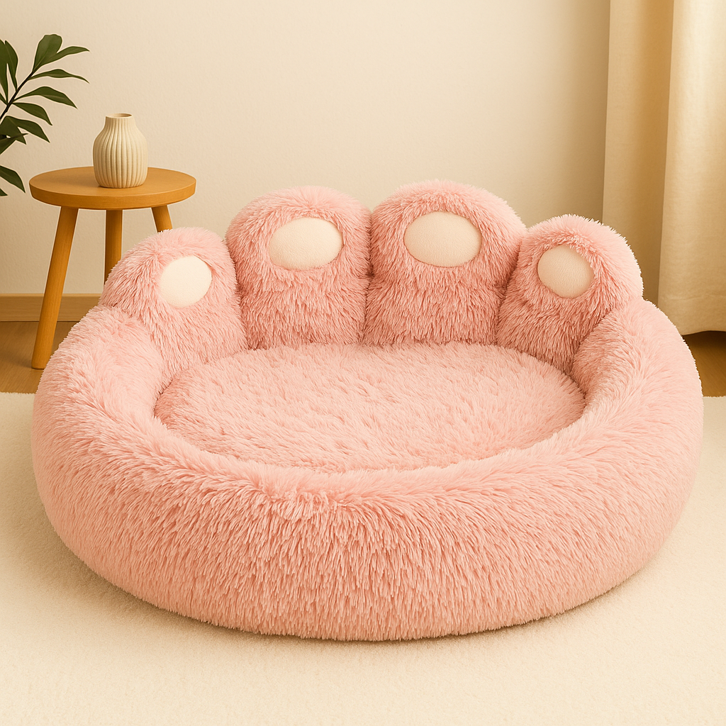 Lit pour chien – Panier moelleux et cosy, idéal pour chiens et chats, accessoires hiver