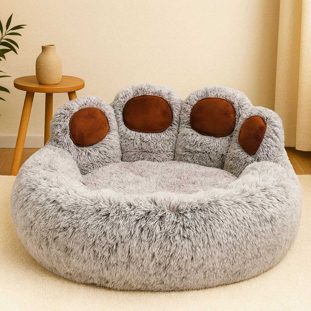 Lit pour chien – Panier moelleux et cosy, idéal pour chiens et chats, accessoires hiver