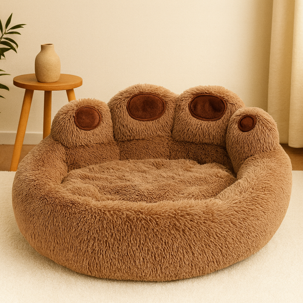 Lit pour chien – Panier moelleux et cosy, idéal pour chiens et chats, accessoires hiver