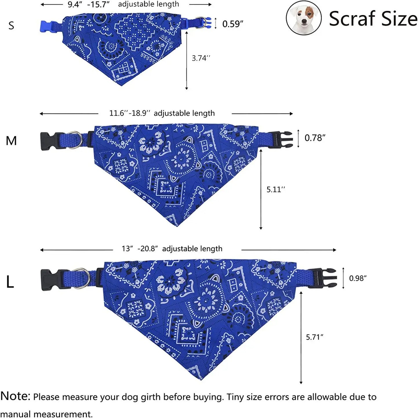 Bandana pour chien réglable – Foulard triangulaire lavable, accessoire décoratif pour chiens et chats, idéal fête et anniversaire