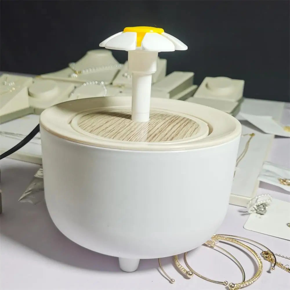 Fontaine à eau pour chat silencieuse – Distributeur d’eau automatique 1200 mL avec filtration USB