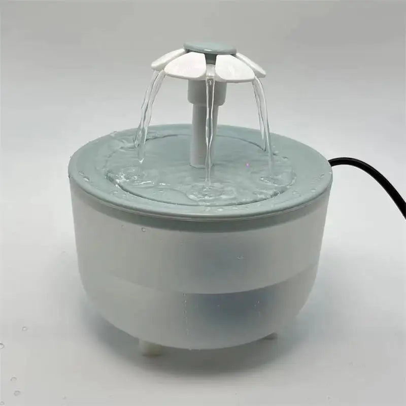Fontaine à eau pour chat silencieuse – Distributeur d’eau automatique 1200 mL avec filtration USB