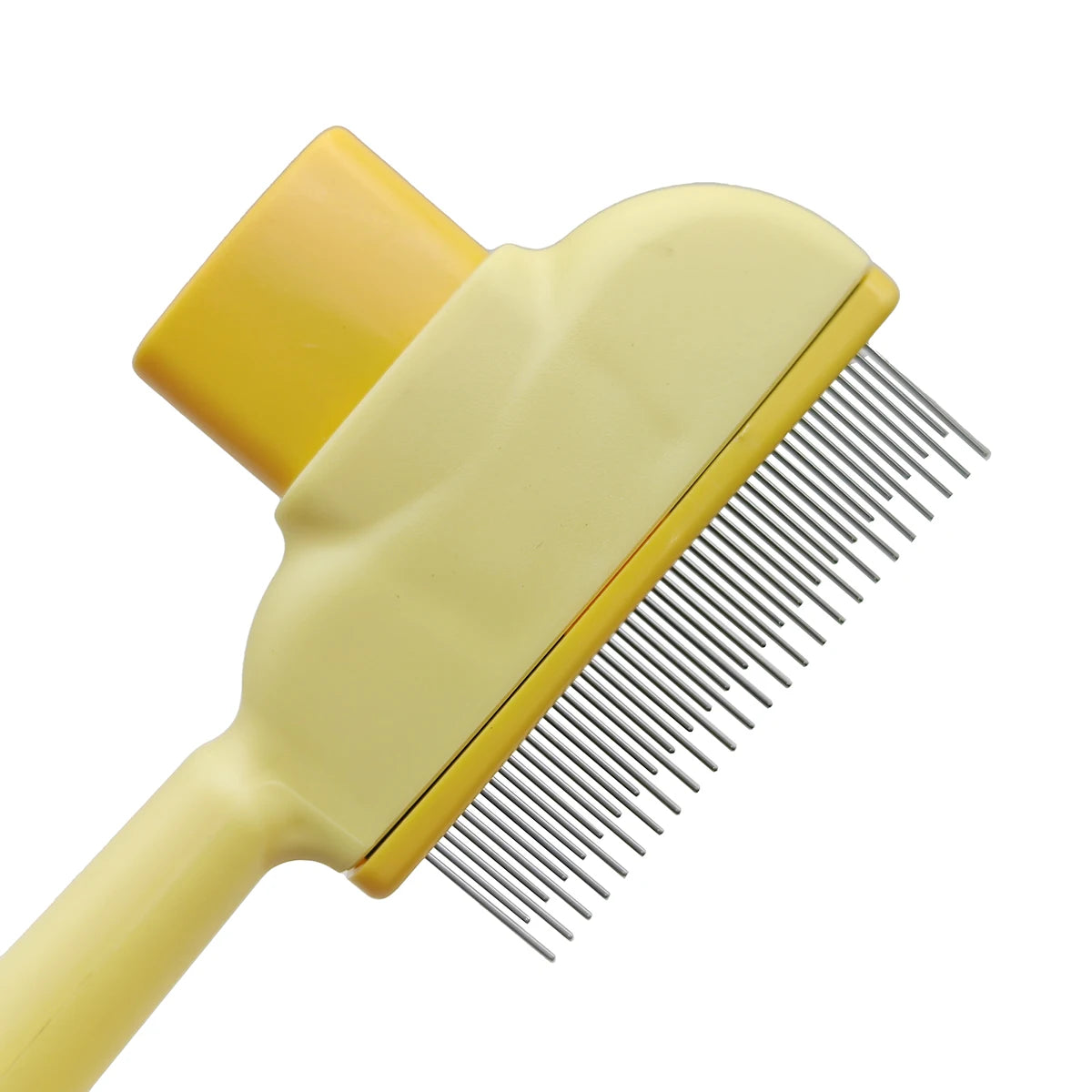 Brosse pour chat – Brosse Autonettoyante Anti-Poils pour Chats et Chiens | Peigne de Toilettage Premium, Retire les Poils Morts et Nœuds