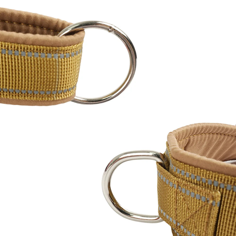 Harnais anti-traction Tactique pour Grand Chien – Nylon 1000D Ultra-Résistant, Ajustable, avec Poignée de Contrôle & Bandes Réfléchissantes – Idéal Dressage, Balades & Randonnée